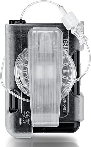Tandem Tslim x2 - Funda de bomba con clip, soporte para bomba de insulina con clip de cinturón giratorio de 360°, 2 fundas de bomba tslim para