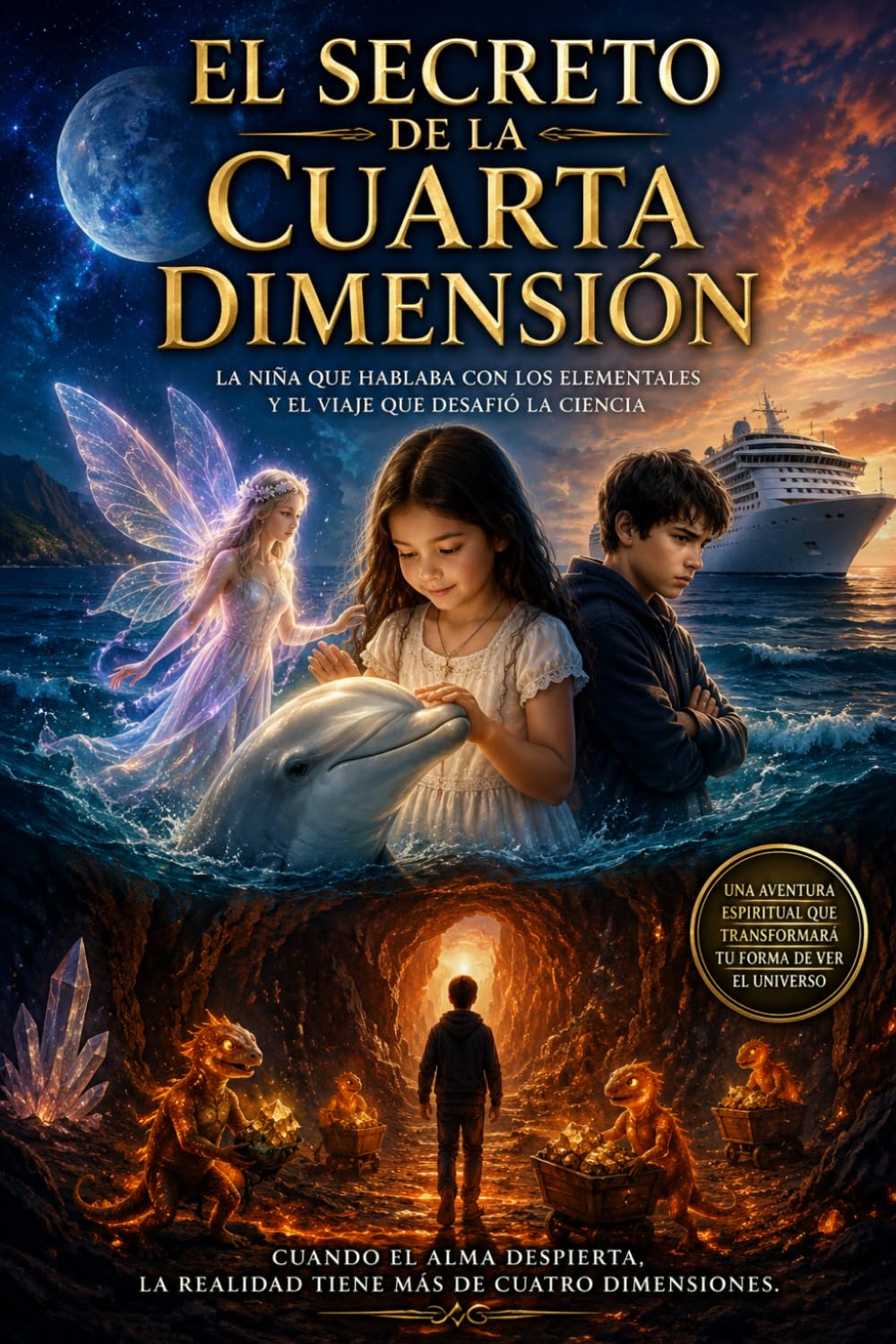 El Secreto De La Cuarta Dimension: la niña que hablaba con los elementales y el viaje que desafio a la ciencia (Lo Blanco y lo Negro Lo dulce, lo ... sobrenatural de Néstor Grany y Lupita Abril)