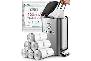 3 Gallon Drawstring Trash Bags for Everyday Use