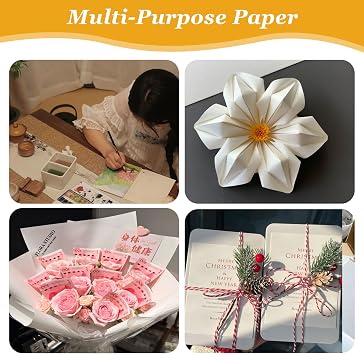 3 Rolls Drawing Paper Roll – White Arts Paper Roll 44cm x 3m for Easel, Arts Craft, Painting, Sketching, Bulletin Board, Wall Art, Gift Wrapping, Poster Making and Creative Projects