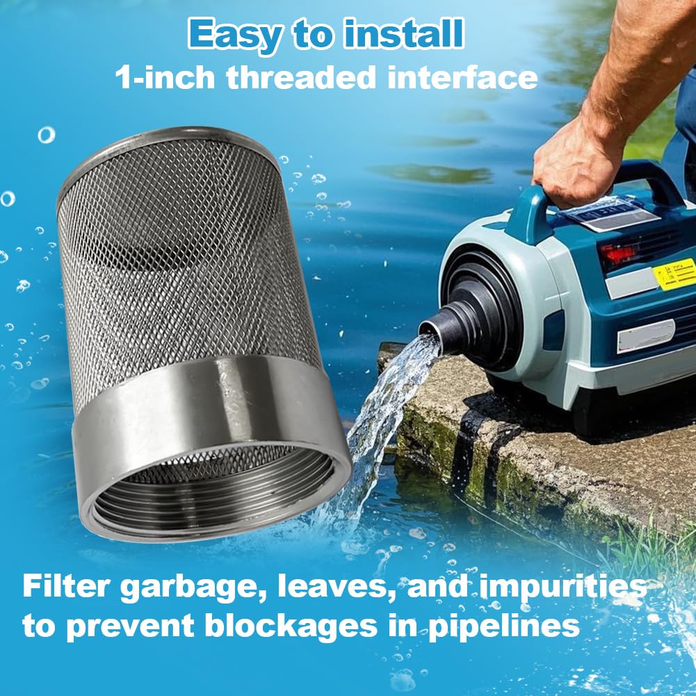 Downspout Filter 1 Inch 304 Stainless Steel Filter Head | DN25 Water ...