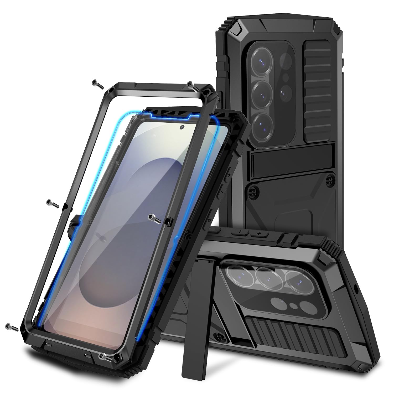 Coque Samsung S26 Ultra intégrale résolvant le risque de chute noire - 8