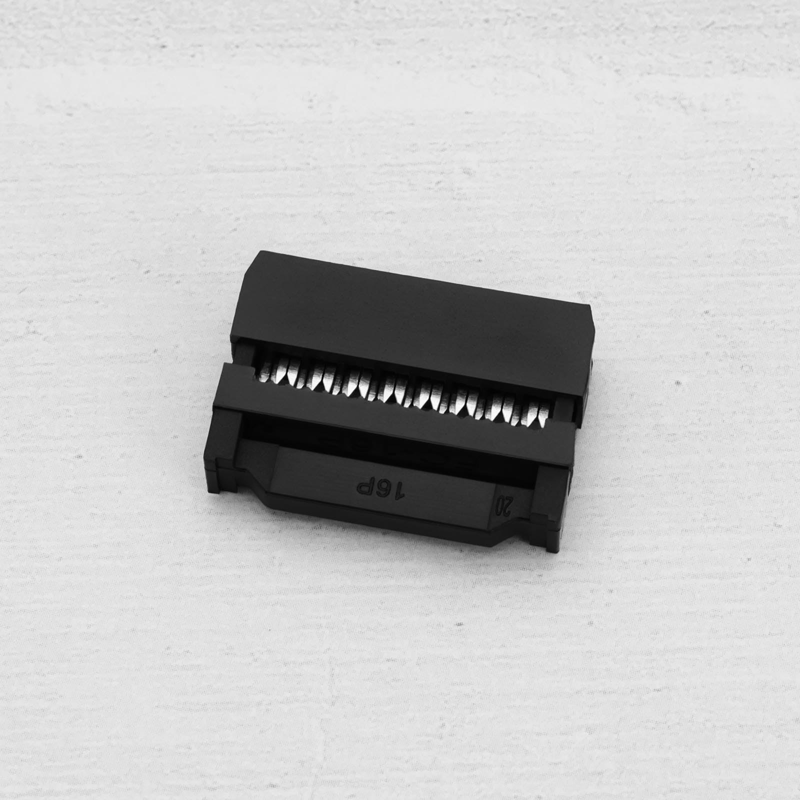 ECSiNG 50szt. Złącze IDC 16Pin do montażu kabli, wtyczka i gniazdo 2,54mm, żeńskie złącze IDC do kabli złączeniowych, projekty elektroniczne, płytki obwodowe