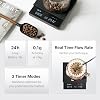Báscula de Café TIMEMORE Basic 3, Báscula para Espresso con Temporizador, Cambio Libre de Unidades Onza/kg, 3 Modos de Preparación, Báscula Digital Recargable de Alta Precisión 0.1g para Goteo y Espresso 5