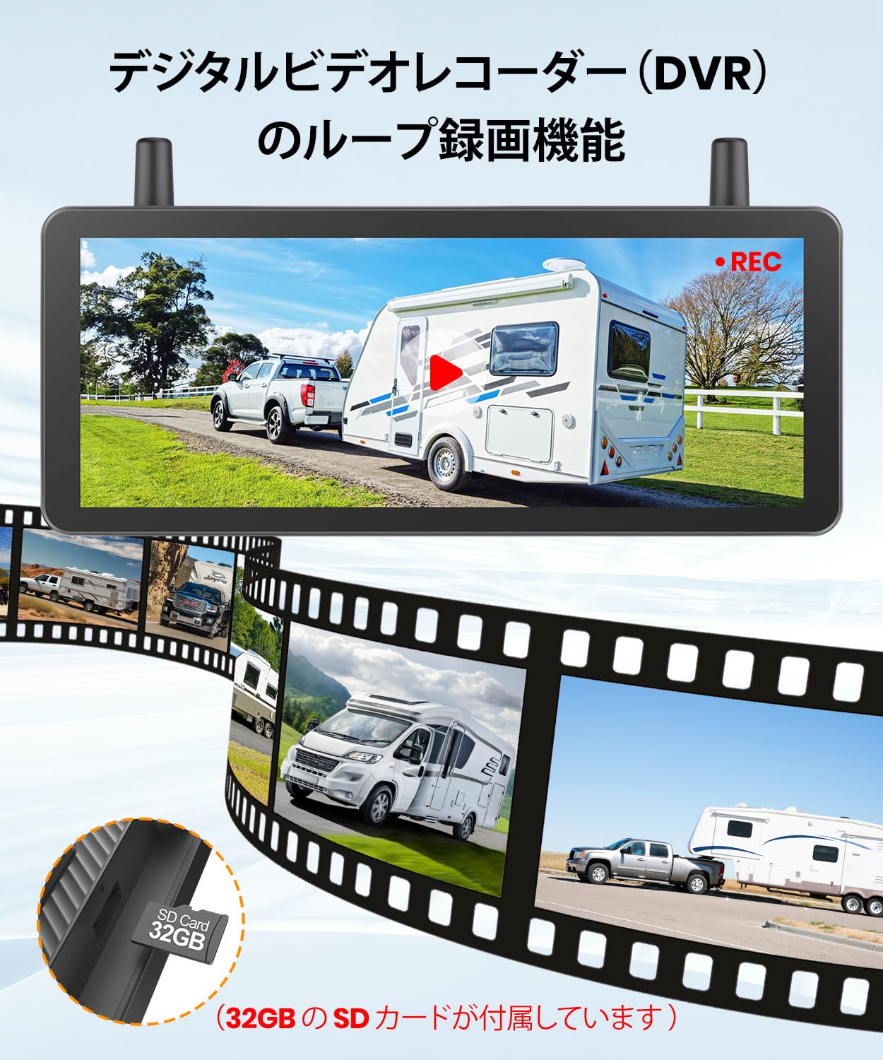AUTO-VOX Solar5 ワイヤレス バックカメラモニターセット Amazon.co.jp: AUTO-VOX Solar5 新開発 ソーラー 太陽光発電 強力磁気