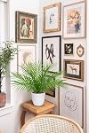 DILATATA Fausse plante 15" Plant de palmier artificiel en pot blanc Real Touch Faux Tropical Palm Tree Houseplant pour la maison Intérieur Salon Table Table de table Décorations Balcon
