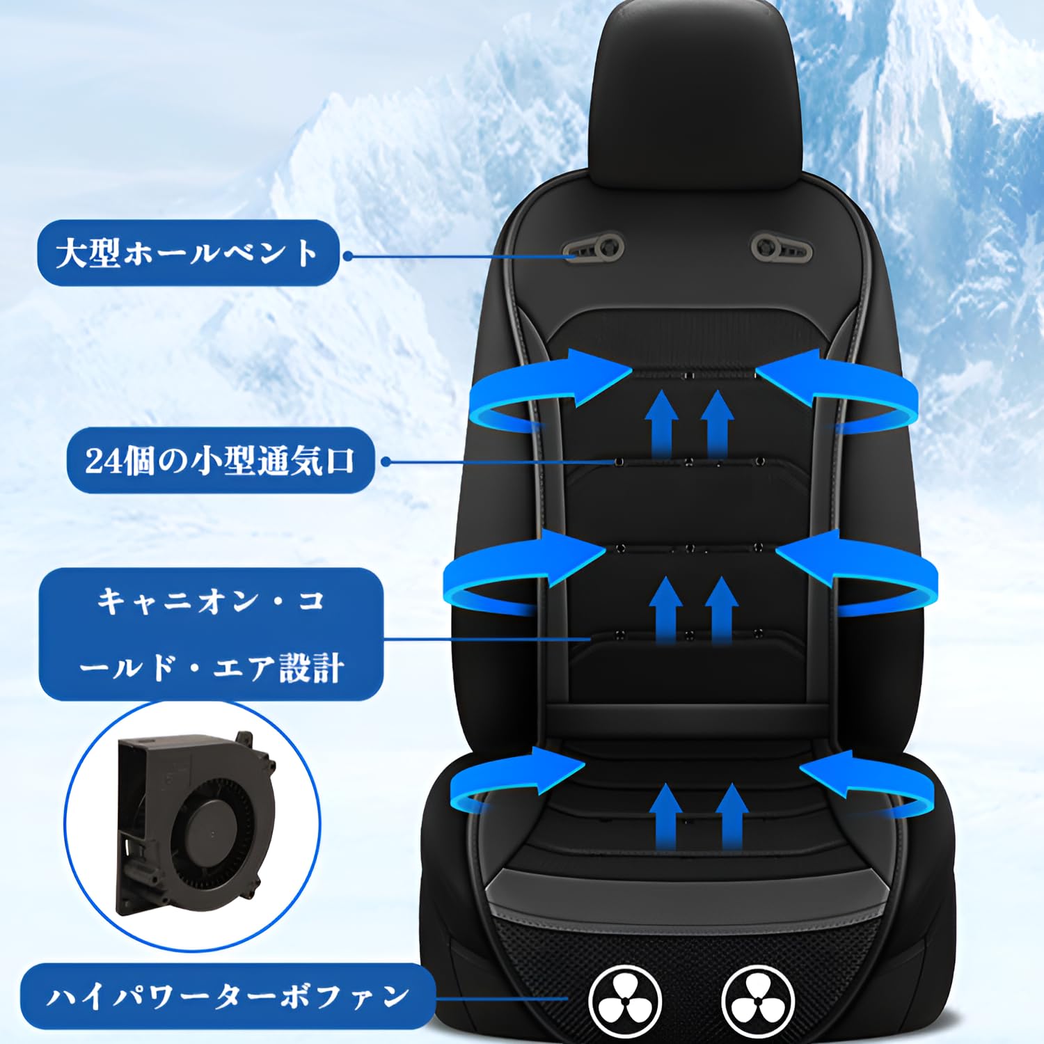 Amazon | [Lubiling]車 シートクーラー【2025強化版・2枚大型