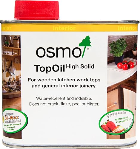 TopOil 3058 Huile solide transparente mate pour surfaces de Osmo