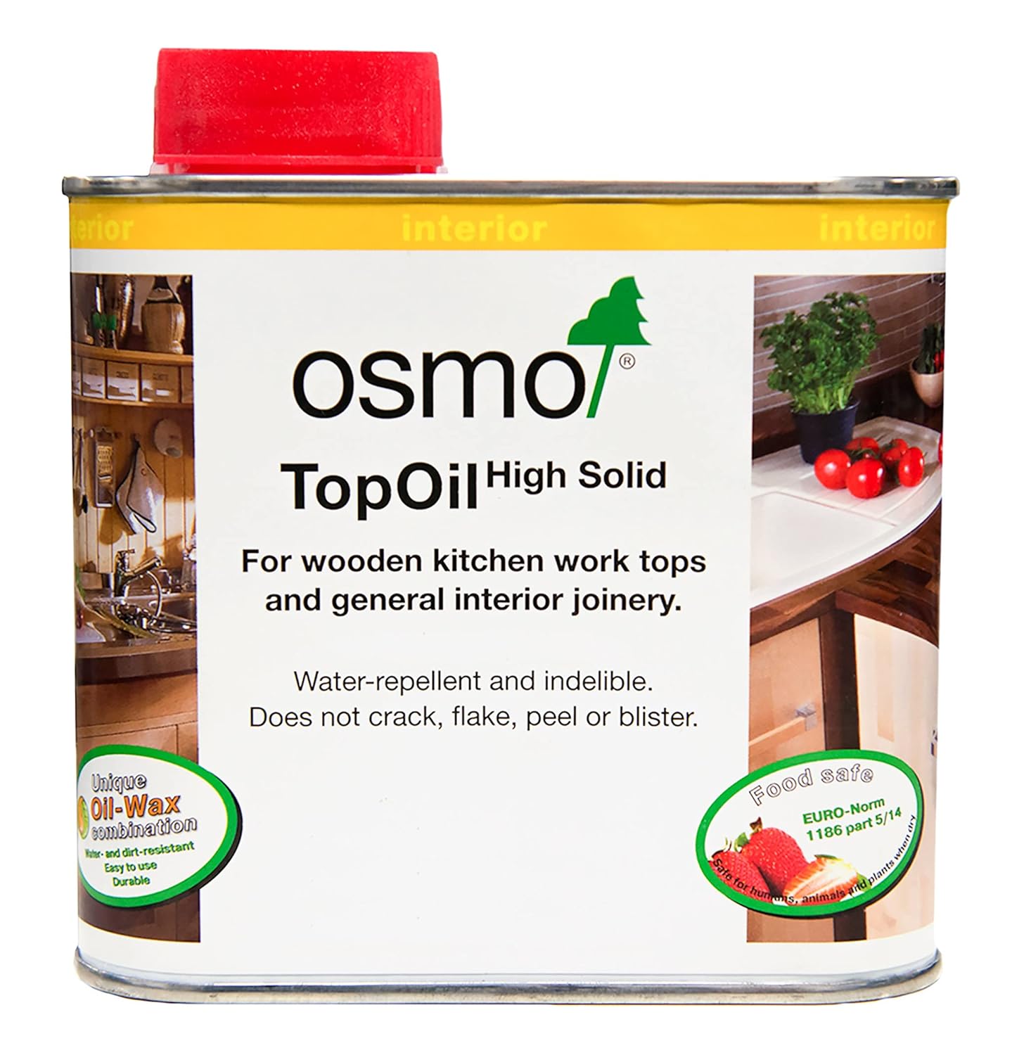 Osmo TopOil - Huile à haute concentration 3068, Naturel Mat, 500ml
