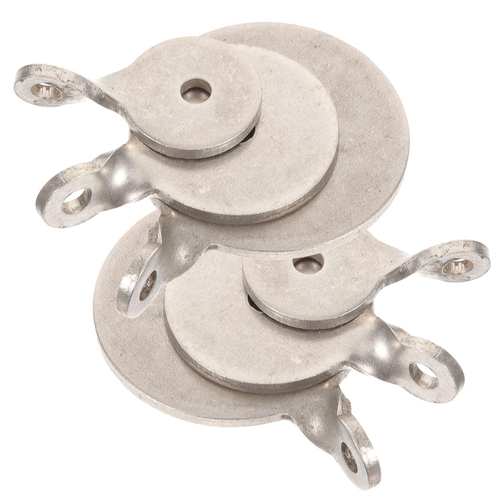 Generic Precision Shooting Targets 6pcs Hanging Steel Targets Portable Stainless Steel for Archery Practice