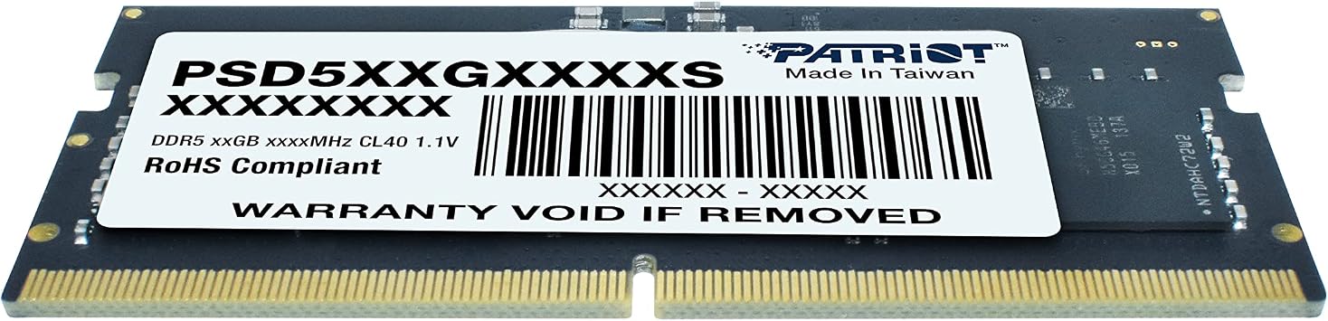 Patriot Memory Signature Line DDR5 8GB 1 x 8GB 5600MHz SODIMM Single - PSD58G560041S