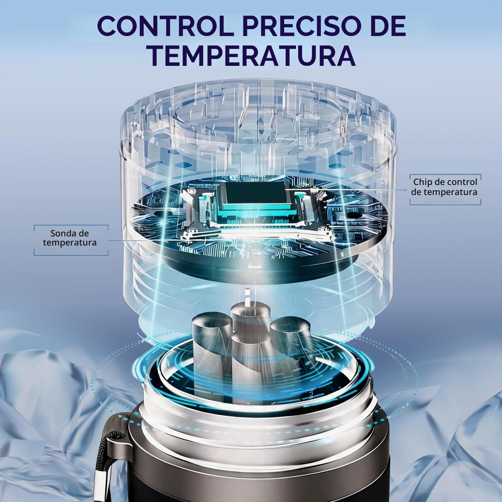 3 IN 1 Nevera Insulina Viaje con USB, Portatil Enfriador Insulina Electrico | Nevera Medicamentos Portatil con Caja Gel ,Botella para llevar Insulina Viaje en Avion, Estuche Insulina Frio Viaje Largo