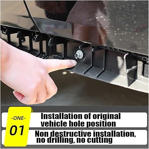 Miniatura 5 de Estribos prácticos y duraderos con barras Nerf de diseño estético, barras laterales compatibles con Mercedes EQB X243 2022 2023, estribo lateral