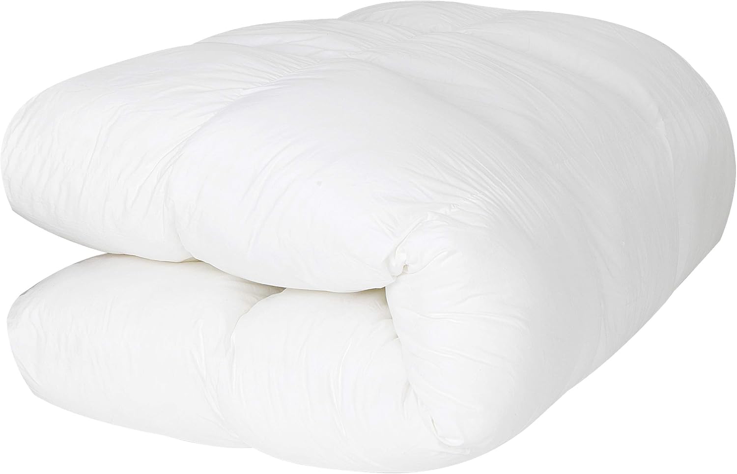 SUPER DEAL Plush Soft 2 Inch Cool & Fresh Fiberbed Queen Mattress Cover Mattress Pad Mattress Topper Overfilled Down Alternative Fiber Pillow Top Featherbed