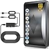 2025 Upgraded TV Antenna Up 2200 Miles Range, Digital Best Antenna for Smart Tv IndoorOutdoor 4k Local Channels, Amplified HDTV Antenna Long Range with Amplifier Signal BoosterThick Coaxial Cable