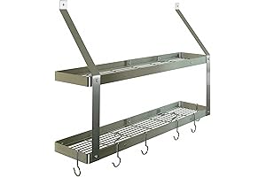 Rogar Stainless Steel and Chrome Double Bookshelf: The Pinnacle of Modern Bookshelf Functionality