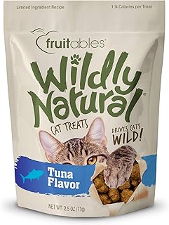 Wildly Natural Cat Treats, Tuna Flavor, 2.5 oz