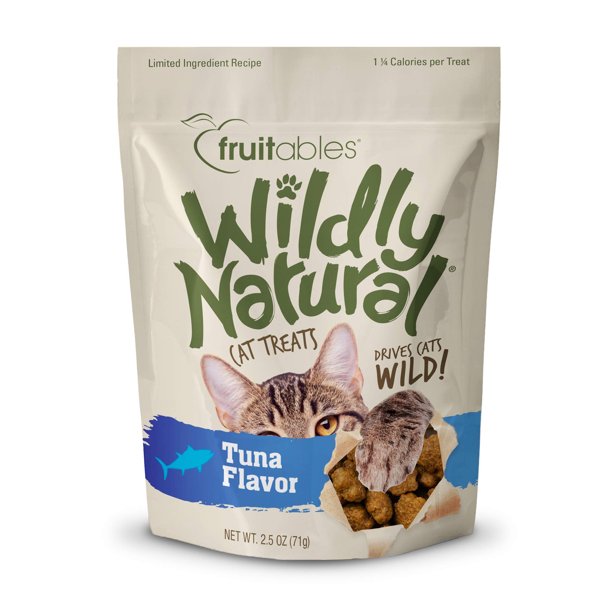 Wildly Natural Cat Treats, Tuna Flavor, 2.5 oz
