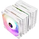 Thermalright Peerless Assassin 120 White ARGB CPU Air Cooler, 6 Heatpipes, 5V ARGB Lighting, Dual ARGB Fans, 1550rpm±10%, for AM4/ AM5/Intel lga1150/1151/1200/2011/1700/1851 gallery image