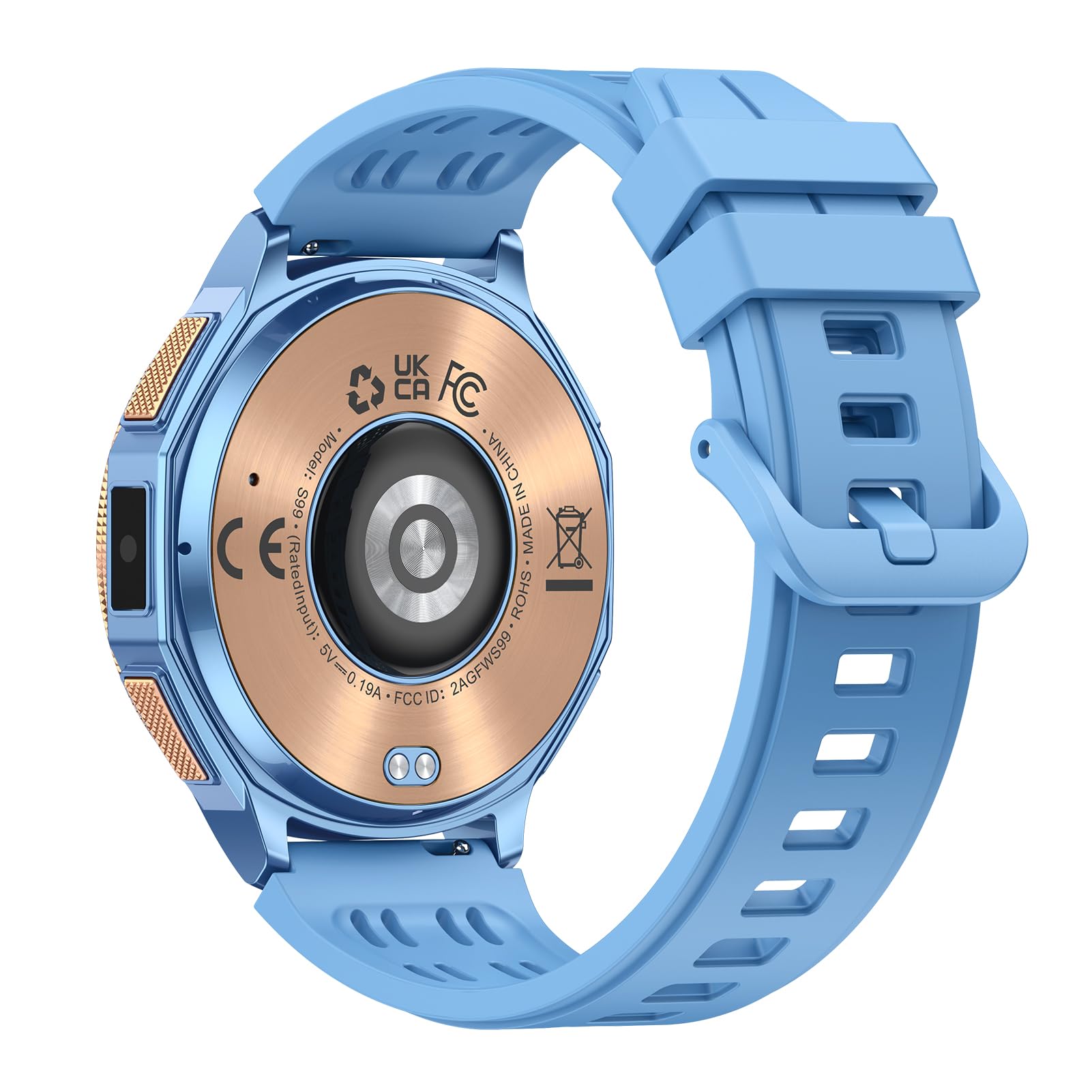 Matybobe Montre Connectée de Sport en Plein Air, 1,43 Pouces, Protection