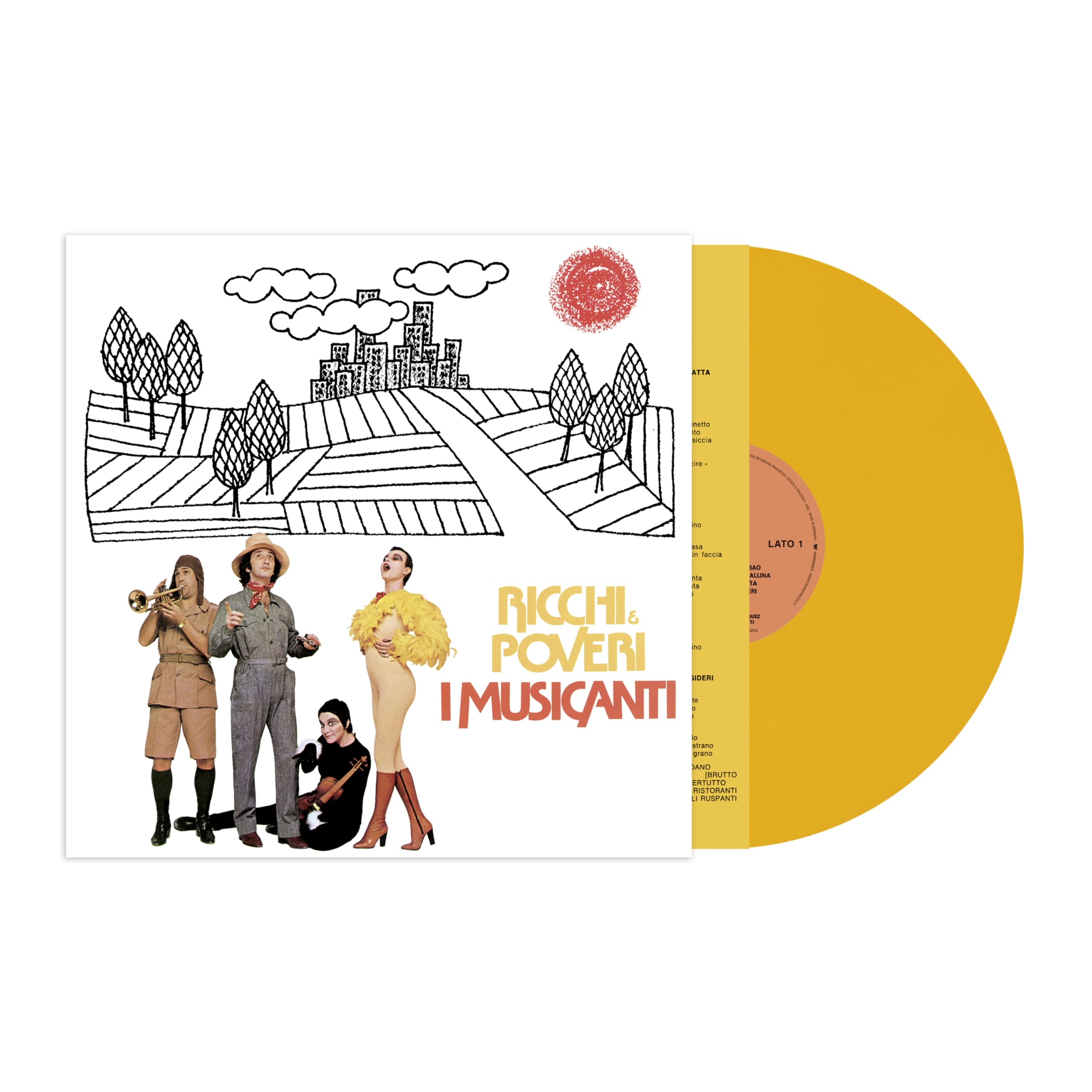 I Musicanti Vinile Giallo [VINYL]