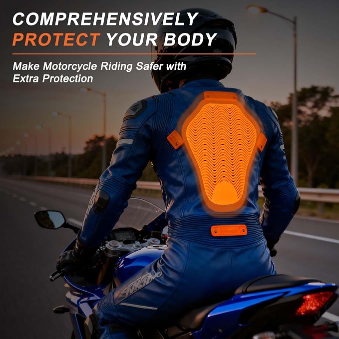 Protector de Espalda CE Nivel 2 para Motocicleta PSLER miniatura 4