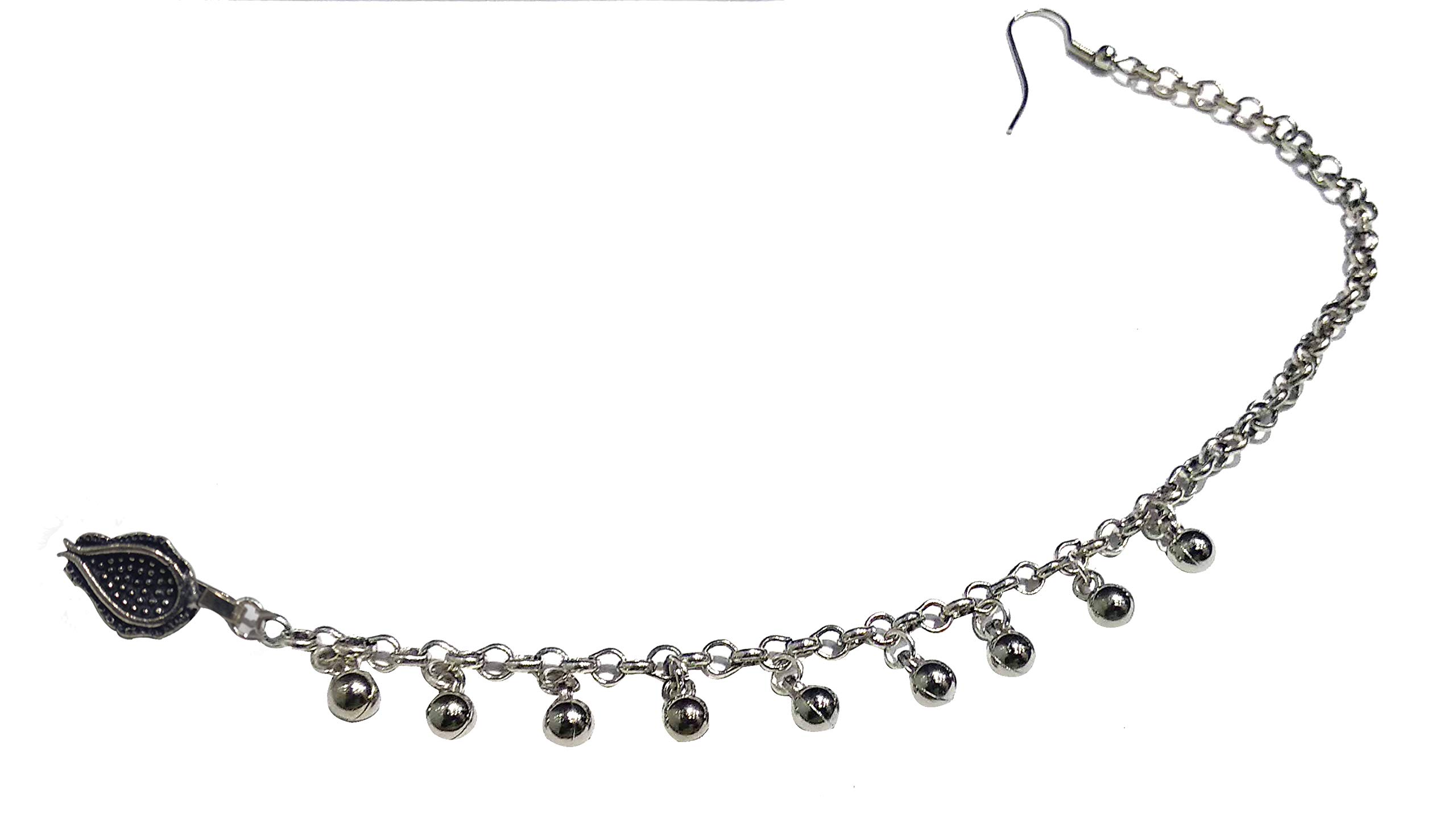 GURJARI Leaf Oxidized Silver Pressing Nath for Women (B07T6ZRGLW) Amazon Price History, Amazon Price Tracker