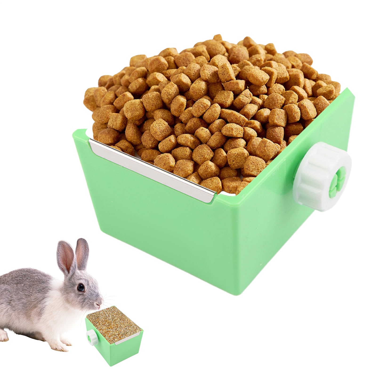 Alimentador de hámster, Bowl de Comida de hámster Dispensador de Agua y | Plato de comida de animales pequeños para gerbils de hámsters sirios enanos ratones degus u otras mascotas
