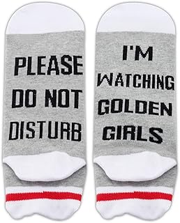 TV Show Gift Funny TV Show Inspired Socks Please Do Not Disturb I'm Watching TV Show Gift for Fans