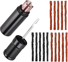 Tubeless MTB Puncture Repair Kit, Includes 1 Tire Repair, Fork Reamer and 15 Adhesive Strips, Tubeless Repair Tubeless Tire Repair Kit