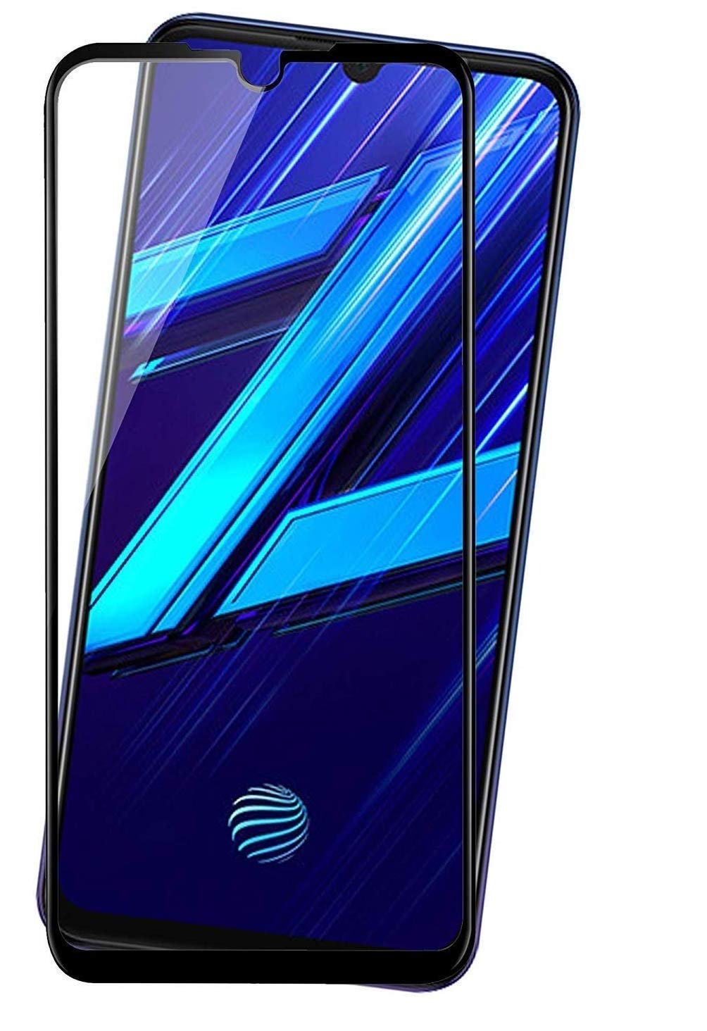 Nishtech® Edge to Edge 11D Tempered Glass Screen Protector for Vivo S1/Z1X