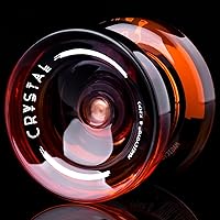 Vista 7 de MAGICYOYO K2 Crystal Professional Responsive Yoyo for Kids Beginners Extra Unresponsive Yoyo Bearing Pro Plastic Trick Yo-yo for Adults+12 Yo-yo