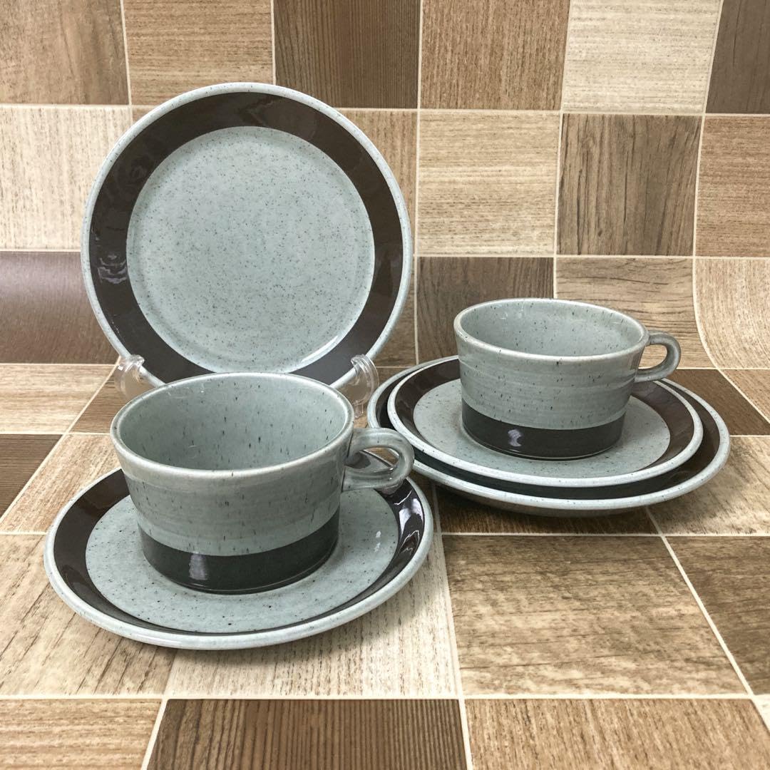 Amazon.co.jp: Rorstrand BOSTON ボストン Tea C&S トリオ 2客セット 