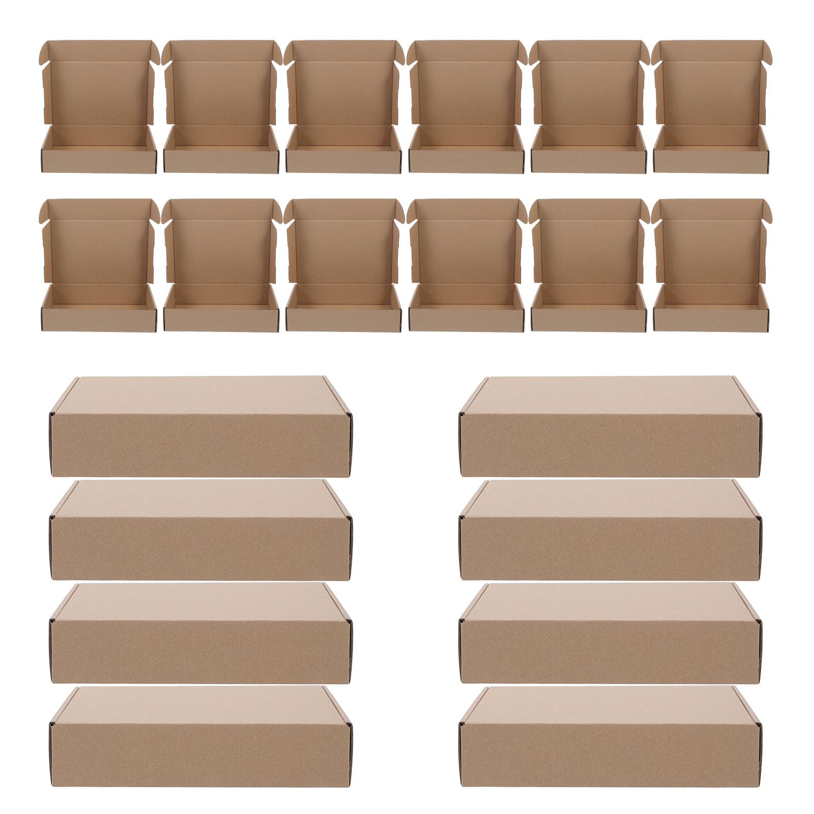 Cajas de embalaje de cartón kraft para organizar mudanzas y proteger envíos de ropa