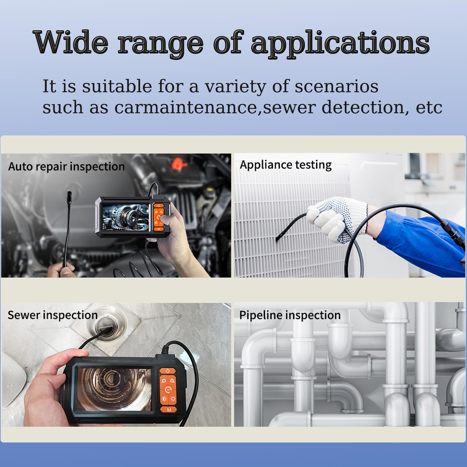 Daxiongmao Endoscope Camera with Light, 1080P HD Borescope — Amazon image 7
