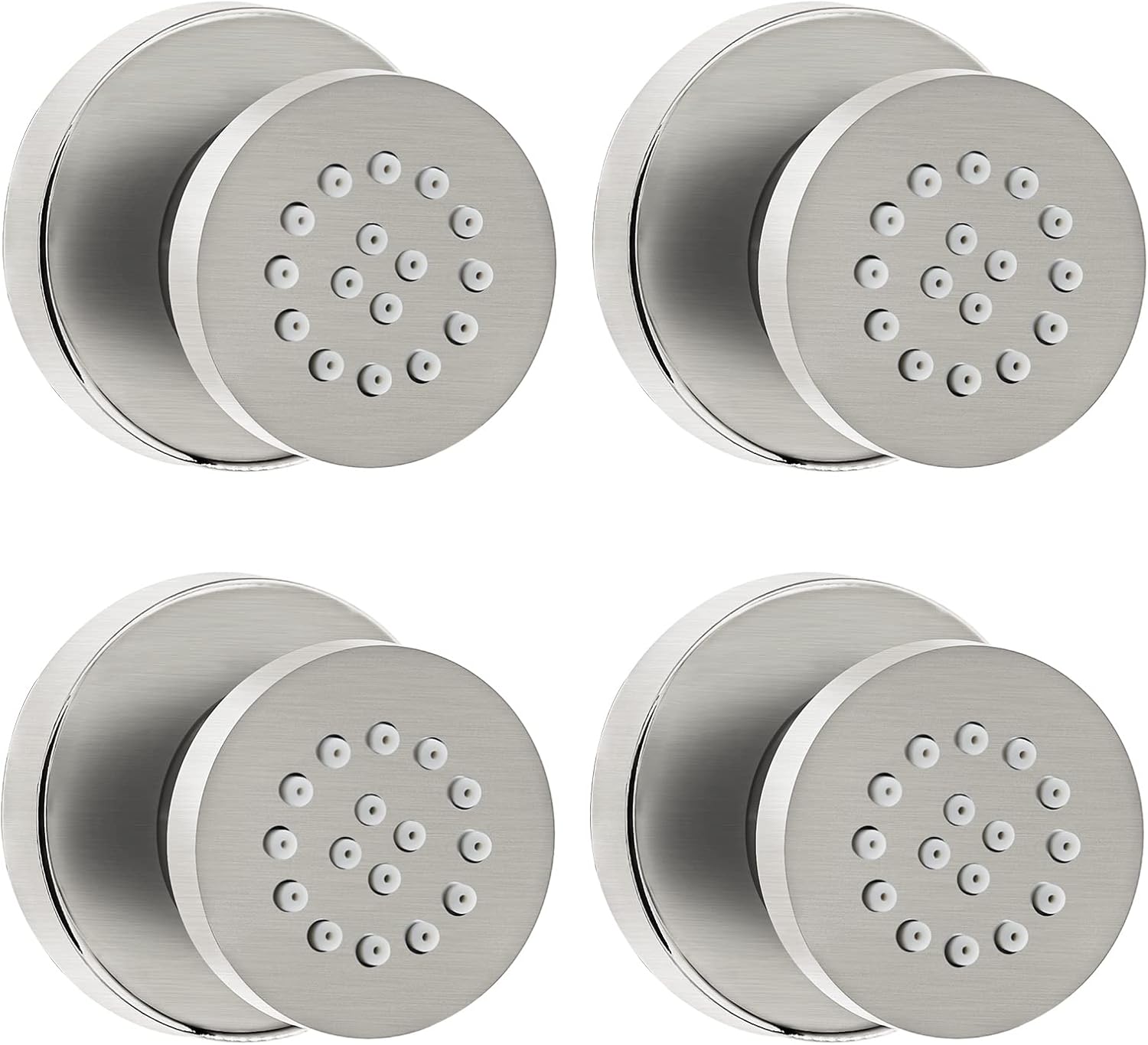 Lowcus Brass Shower Body Spray Jets, with Adjustable Ball Joint, NPT 1/