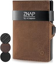 ZNAP Slim Wallet Credit Card Case | Men's Wallet | Card Holder Wallet | Men's Wallet | Men's Wallet with RFID Protection
