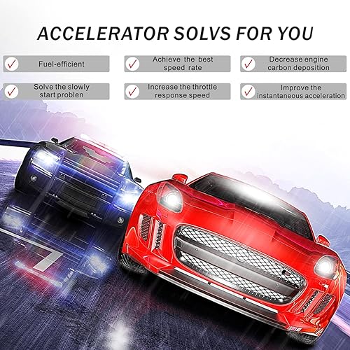 Miniatura 6 de Mallofusa Controlador de respuesta del acelerador, controlador electrónico de acelerador, 9 modos, acelerador electrónico inteligente de carreras,