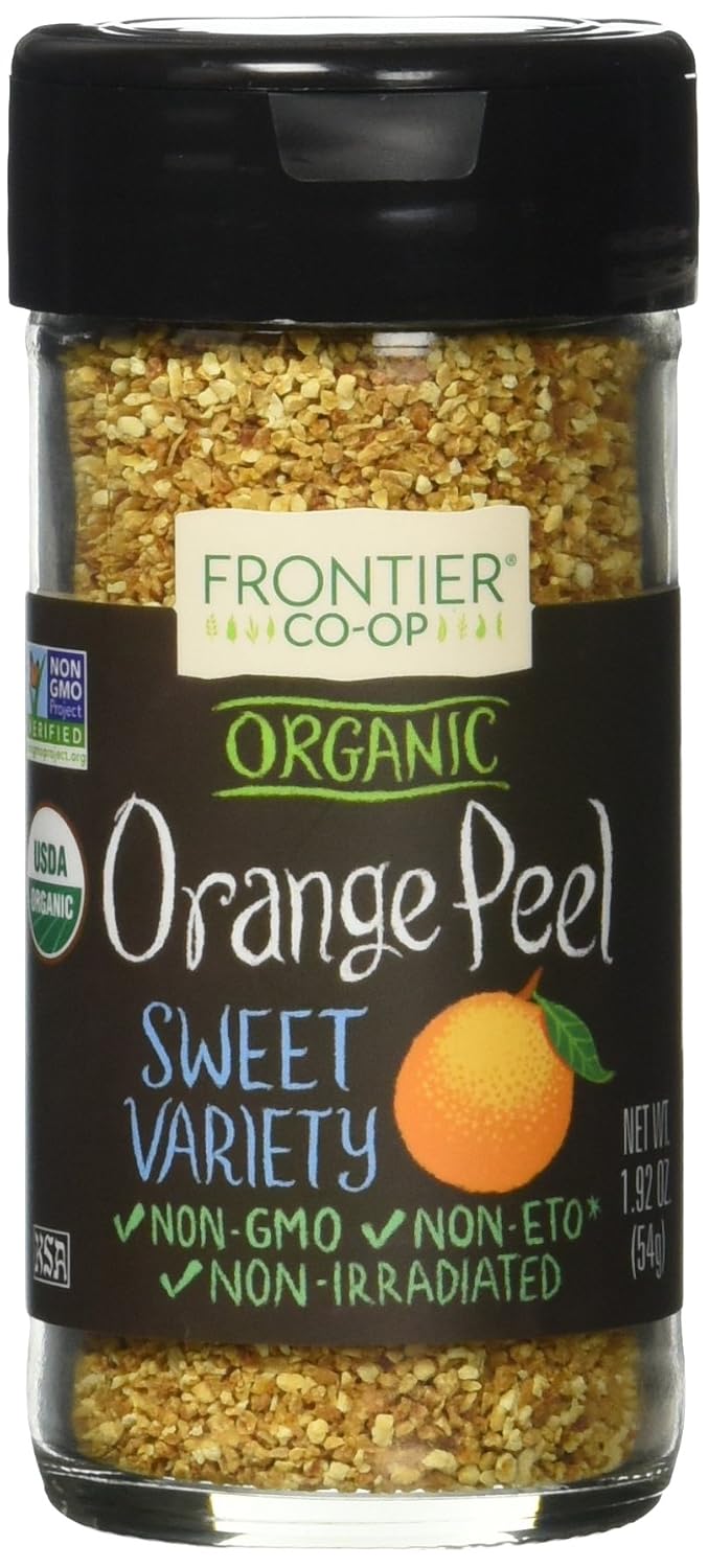 Frontier Herb Orange Peel Organic Granules, 1.92 Ounce