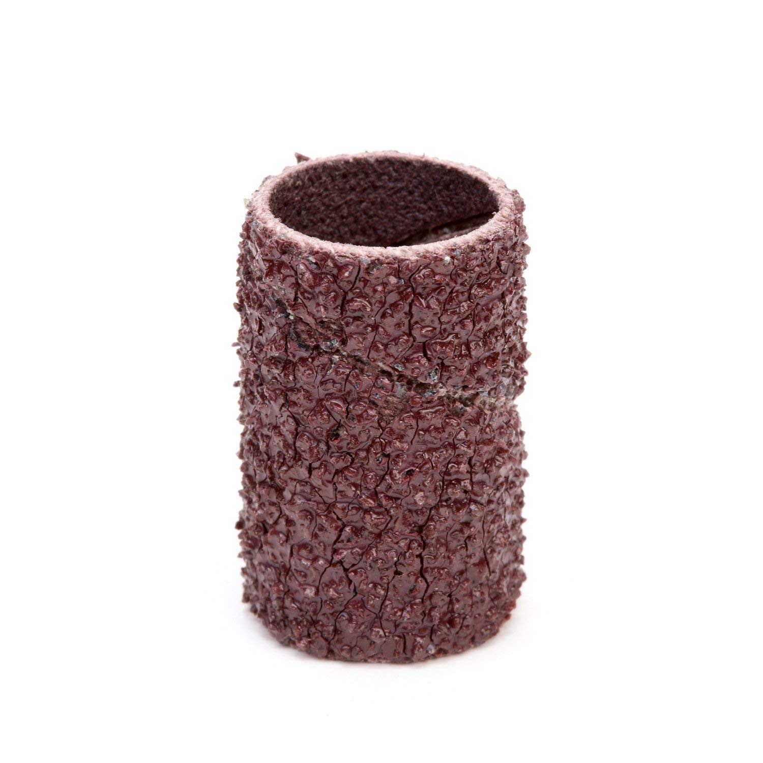 3M Cloth Spiral Band 341D - 36 Grit Abrasive Band for Die Grinder or Rotary Drill - X-Weight Backing - Deburrs and Finishes Metal - 1/2" x 1"