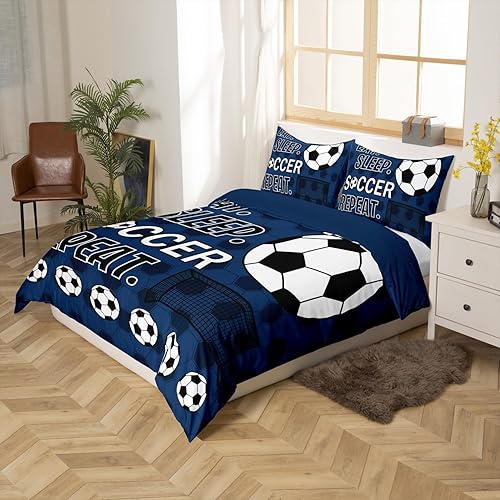 Vista 48 de Feelyou Juego de funda de edredón para niños y adolescentes, juego de funda de edredón con estampado de consola de videojuegos, decoración del Multi