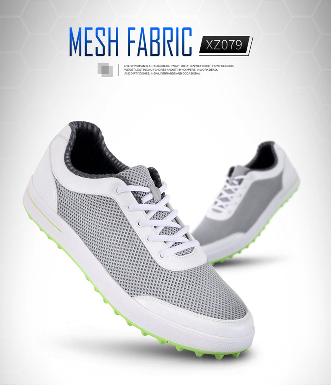 Scarpe da Golf da Uomo Outdoor Impermeabile Traspirante Antiscivolo Scarpe da Golf Scarpe da Corsa Sneakers per Uomo