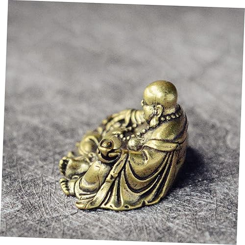 Miniatura 9 de 2 pcs Sculpture for Decoration New Tabletop Figurines Statue Meditation Maitreya Lucky Decorations Golden Outdoor Hand and