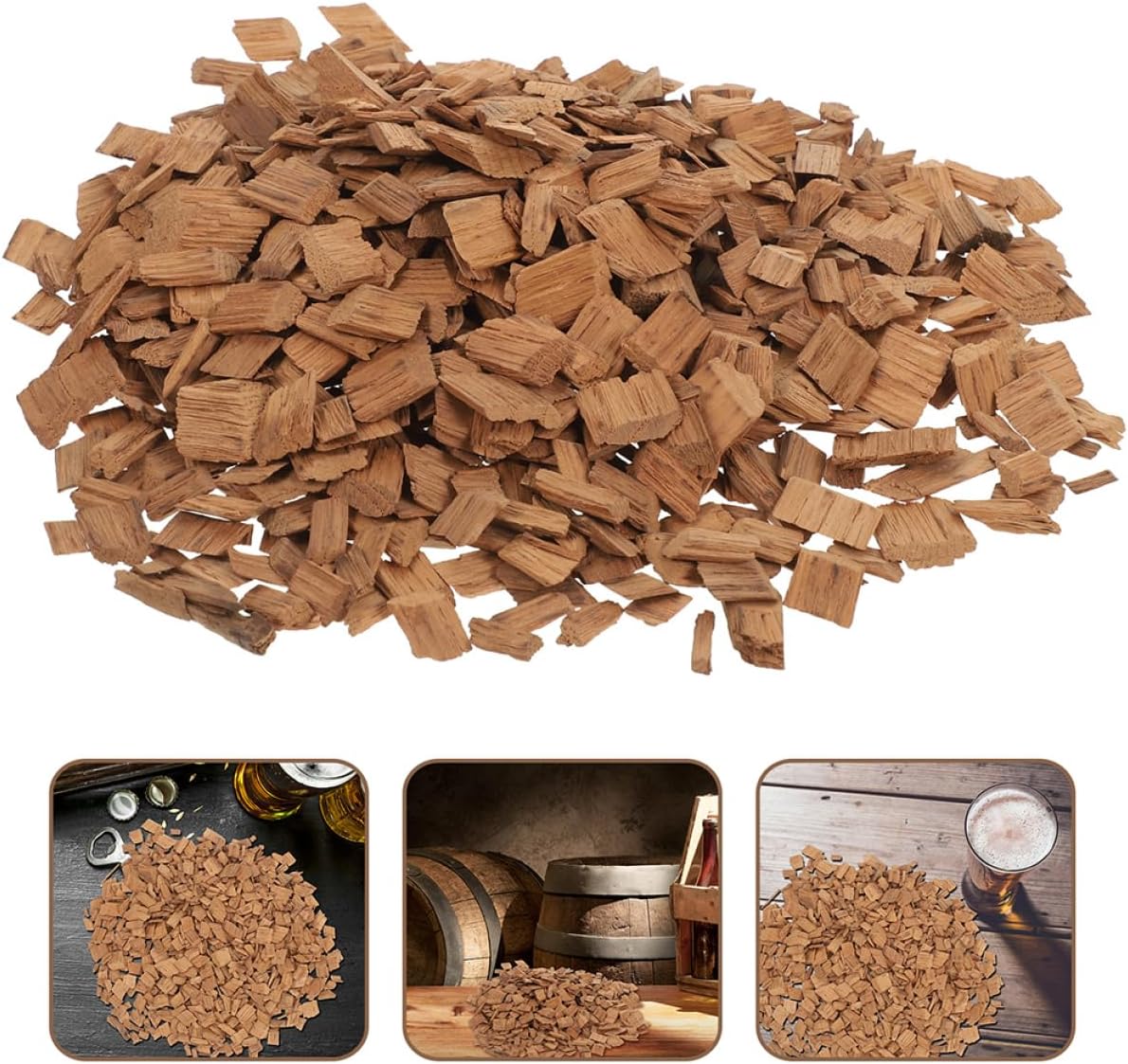Diy Wine Making Supplies 200g Light Toast Oak Chips French Oak Chips for Aromatic Aging