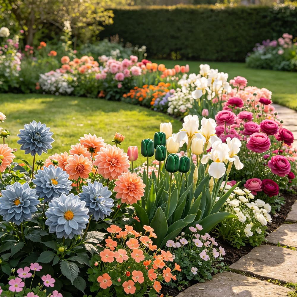 blumenzwiebel/Mehrfarbig 15zwiebeln gartenblumen Trockenheitsresistent
