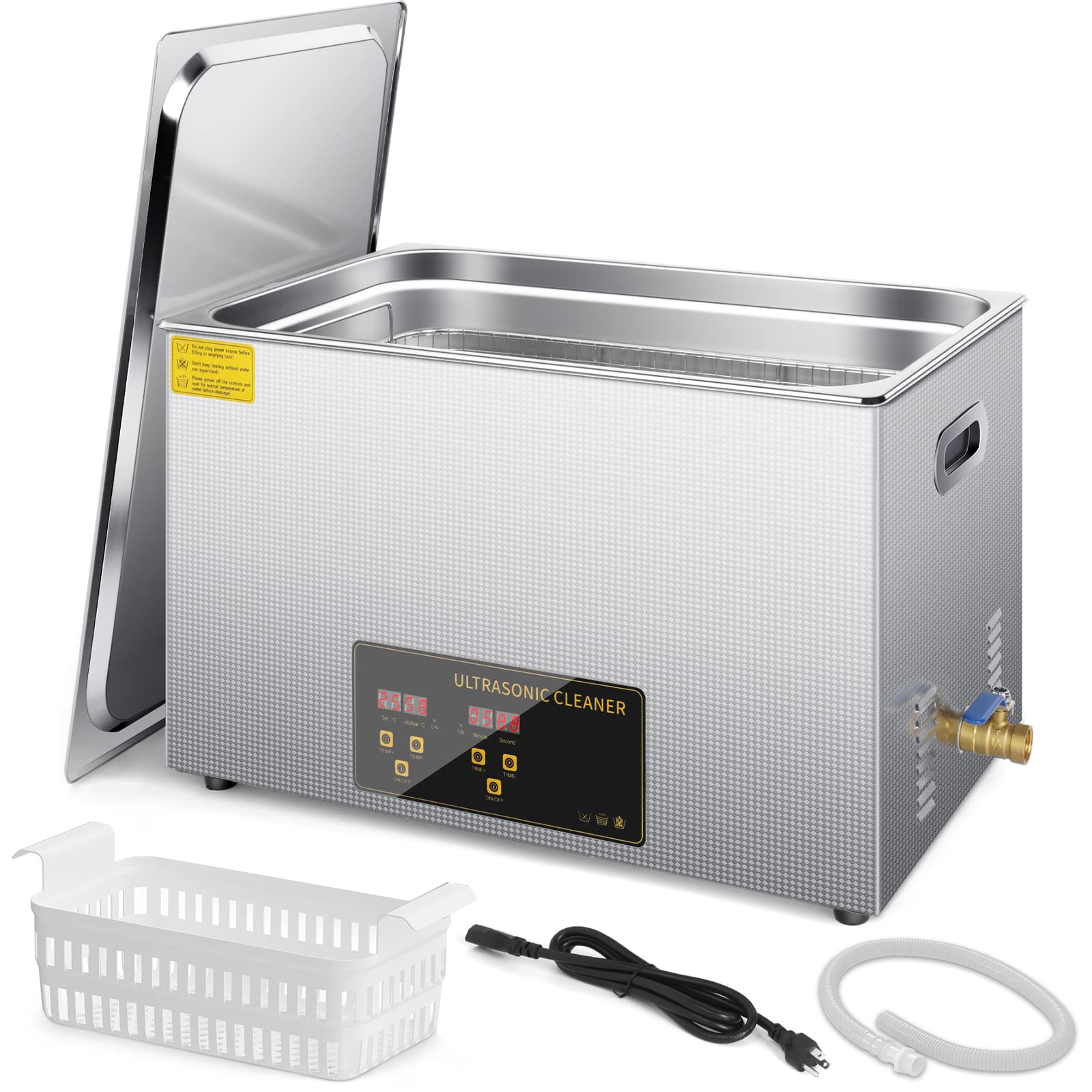 Photo 1 of **PARTS ONLY**
Olenyer 30L Ultrasonic Cleaner Machine with Heater and Timer Lab Professional Ultra Sonic Glasses Cleaning Hypersonic Heated Large Carburetor 