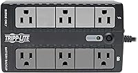Vista 2 de Tripp Lite Protector contra sobretensiones de respaldo de batería de 350 VA, 6 tomas, fuente de alimentación ininterrumpida, UPS pequeño