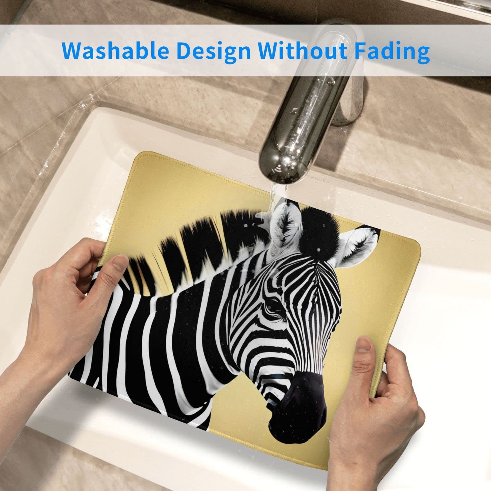 Haut De Bikini Triangle Imprimé Zébré élégant