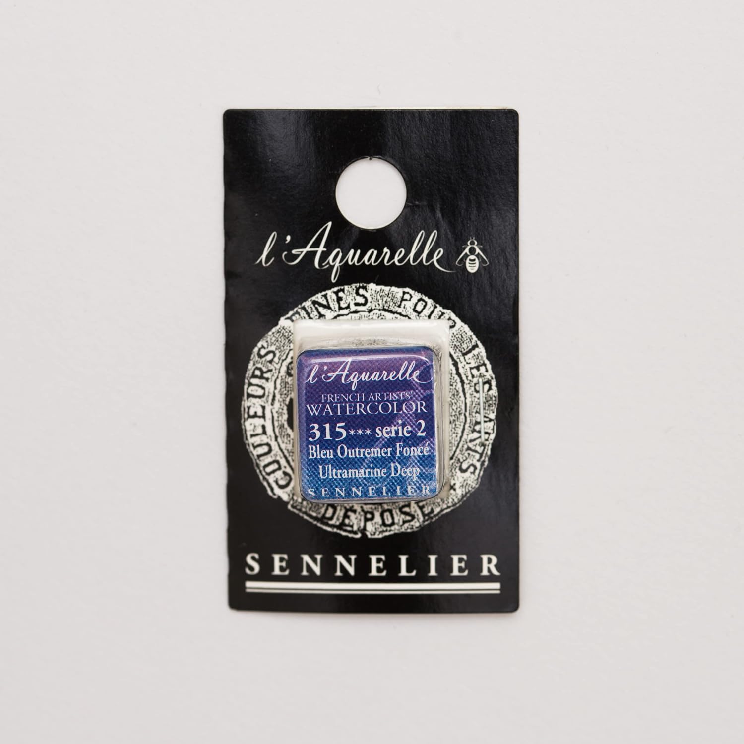 Sennelier Watercolour 1/2 Pan S2 - Ultramarine Deep, Ultramarine Deep S2