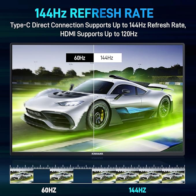 Monitor Portátil 16'' 2.5K QHD 144Hz HDR IPS miniatura 3